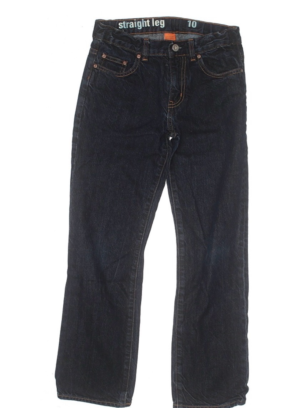 CREWCUTS Straight Leg Jeans in Dark Indigo